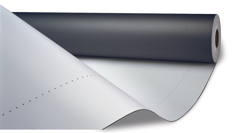 Kunststoffbahn, Rolle, Abdichtung, Bau, Folie